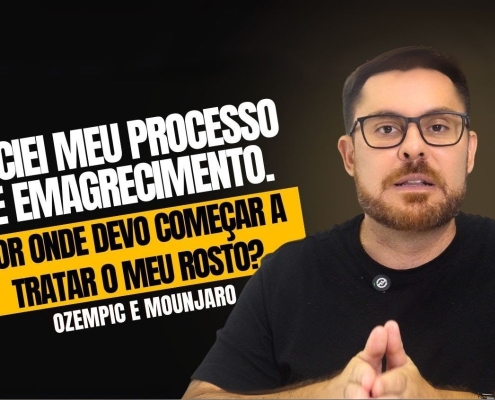 Emagreci com Ozempic/Mounjaro: como transformar o rosto sem perder a juventude